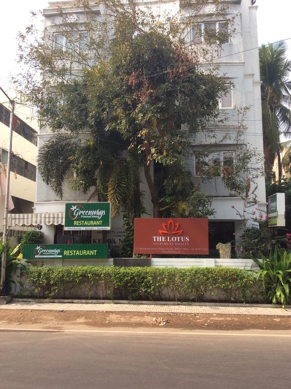 The Lotus Apartment Hotel, Venkatraman Street Chennai Dış mekan fotoğraf